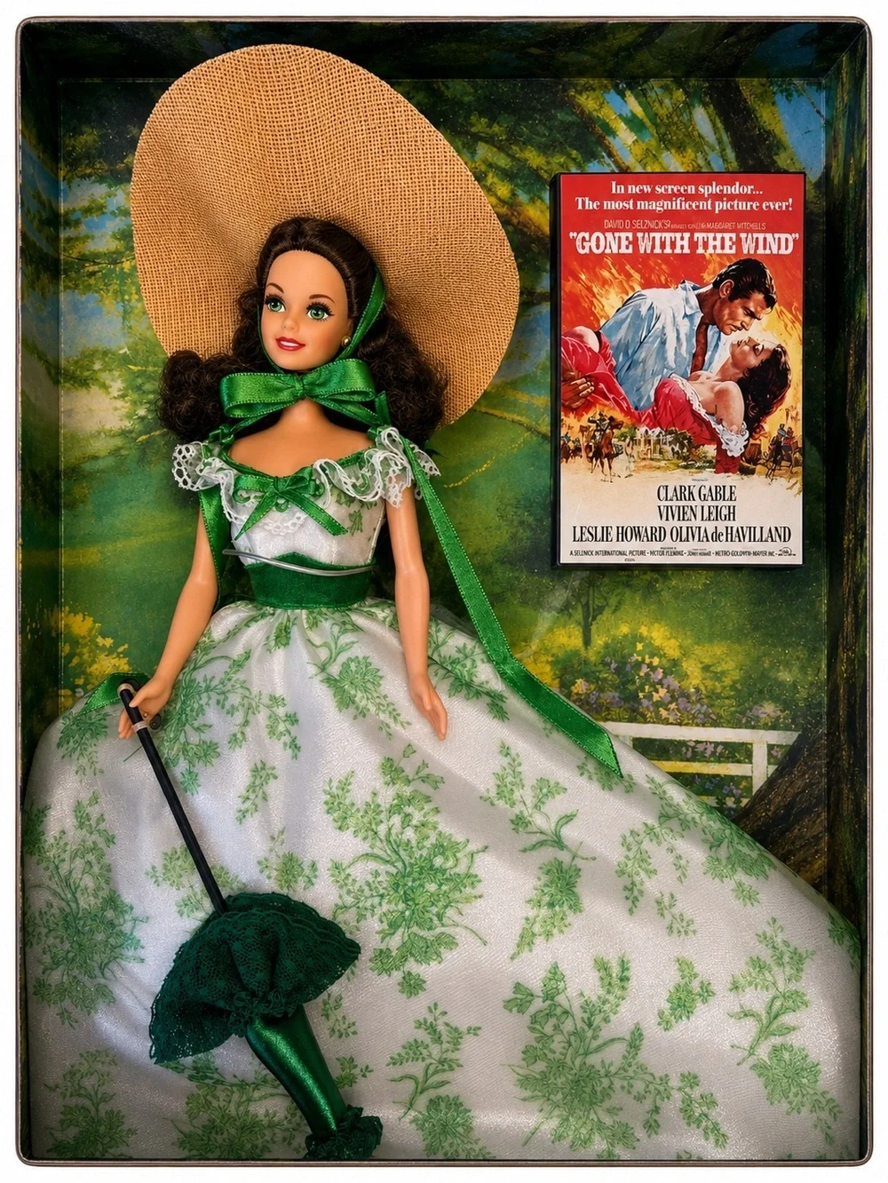 1994 Mattel Barbie as Scarlet O’Hara Gone with the Wind Doll Hollywood Legends